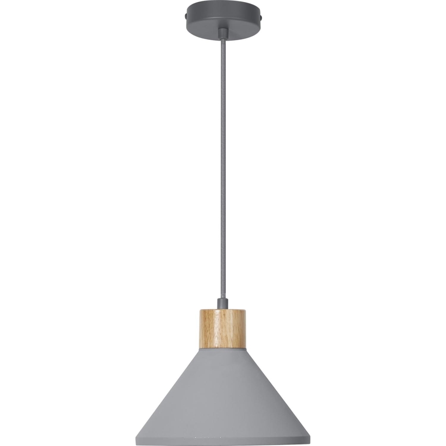 Ledvance - Lámpara colgante DECOR CONCRETE 1xE27/15W/230V diá. 22 cm concreto gris