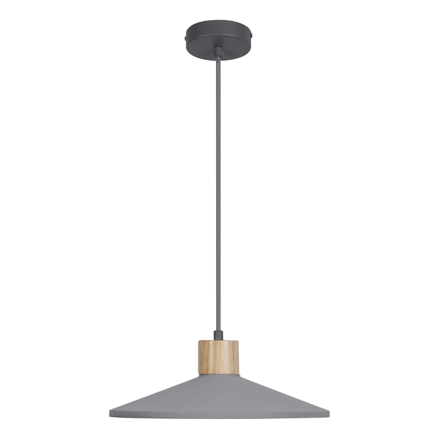 Ledvance - Lámpara colgante DECOR CONCRETE 1xE27/15W/230V diá. 32 cm concreto gris