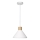 Ledvance - Lámpara colgante DECOR PLASTER 1xE27/25W/230V diá. 22 cm yeso blanco