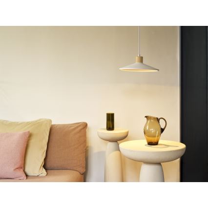 Ledvance - Lámpara colgante DECOR PLASTER 1xE27/25W/230V diá. 32 cm yeso blanco