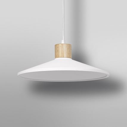 Ledvance - Lámpara colgante DECOR PLASTER 1xE27/25W/230V diá. 32 cm yeso blanco