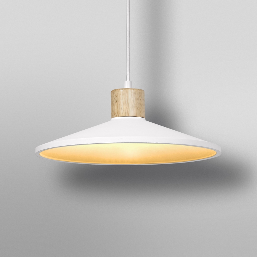 Ledvance - Lámpara colgante DECOR PLASTER 1xE27/25W/230V diá. 32 cm yeso blanco