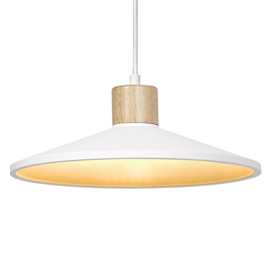 Ledvance - Lámpara colgante DECOR PLASTER 1xE27/25W/230V diá. 32 cm yeso blanco