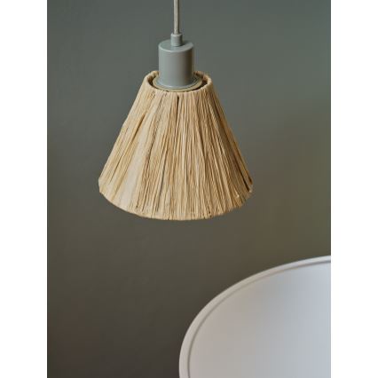 Ledvance - Lámpara colgante DECOR RAFFIA 1xE27/15W/230V rafia