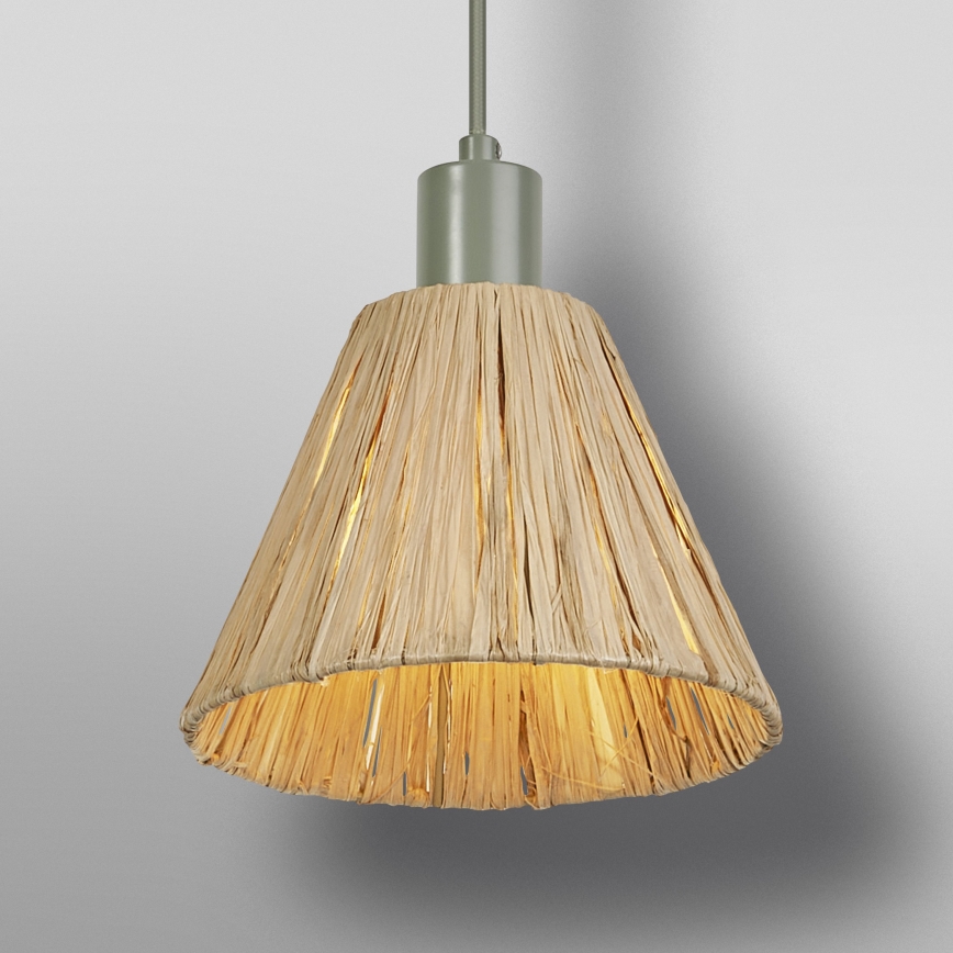 Ledvance - Lámpara colgante DECOR RAFFIA 1xE27/15W/230V rafia