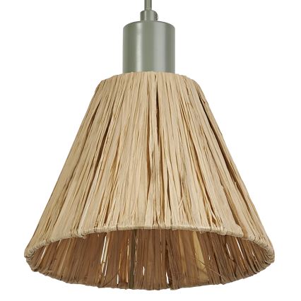 Ledvance - Lámpara colgante DECOR RAFFIA 1xE27/15W/230V rafia