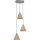 Ledvance - Lámpara colgante DECOR RAFFIA 3xE27/15W/230V rafia