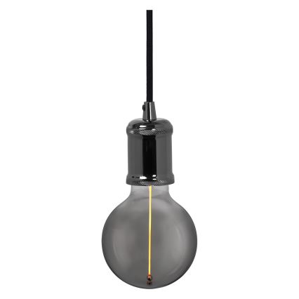 Ledvance - Lámpara colgante PENDULUM ROBBIN 1xE27/15W/230V cromo brillante