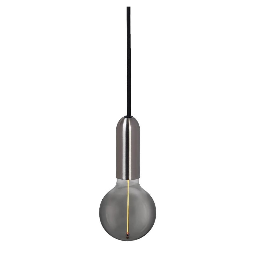 Ledvance - Lámpara colgante PENDULUM ROUND 1xE27/15W/230V cromo mate