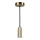 Ledvance - Lámpara colgante PENDULUM ROUND 1xE27/15W/230V dorado