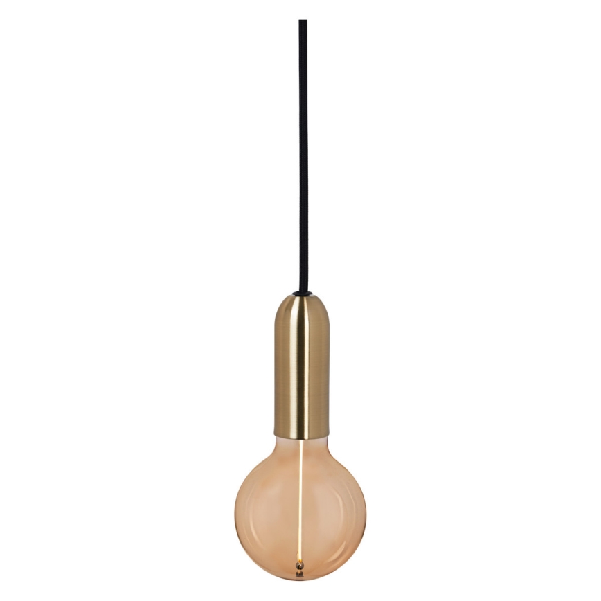 Ledvance - Lámpara colgante PENDULUM ROUND 1xE27/15W/230V dorado