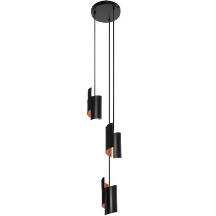 Ledvance - Lámpara de araña LED regulable con cable  SMART+ DECOR 3xLED/8W/230V negro Wi-Fi
