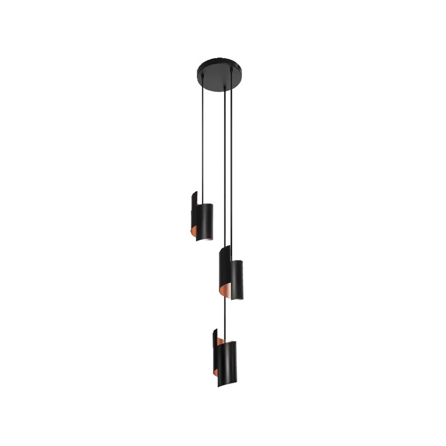 Ledvance - Lámpara de araña LED regulable con cable  SMART+ DECOR 3xLED/8W/230V negro Wi-Fi