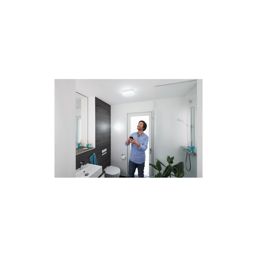 Ledvance - Lámpara de baño LED regulable SMART+ AQUA LED/12W/230V 3000-6500K IP44 Wi-Fi