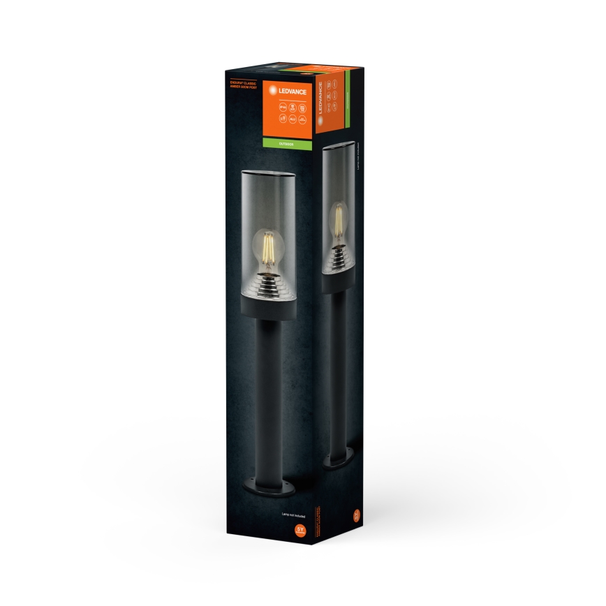 Ledvance - Lámpara de exterior AMBER 1xE27/20W/230V IP44