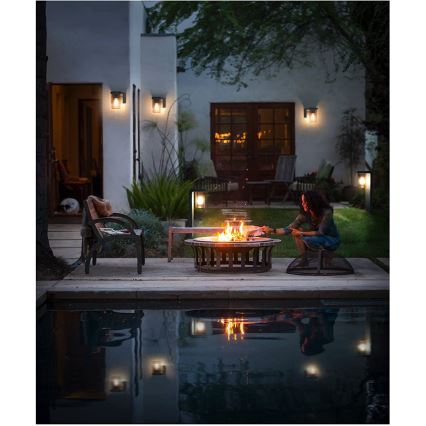 Ledvance - Lámpara de exterior CASCADE 1xE27/25W/230V IP44 50 cm
