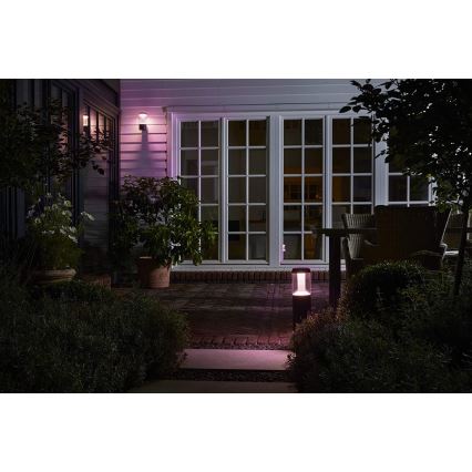 Ledvance - Lámpara de exterior LED RGBW Regulable SMART + LED MODERNO/12W/230V IP44 BT
