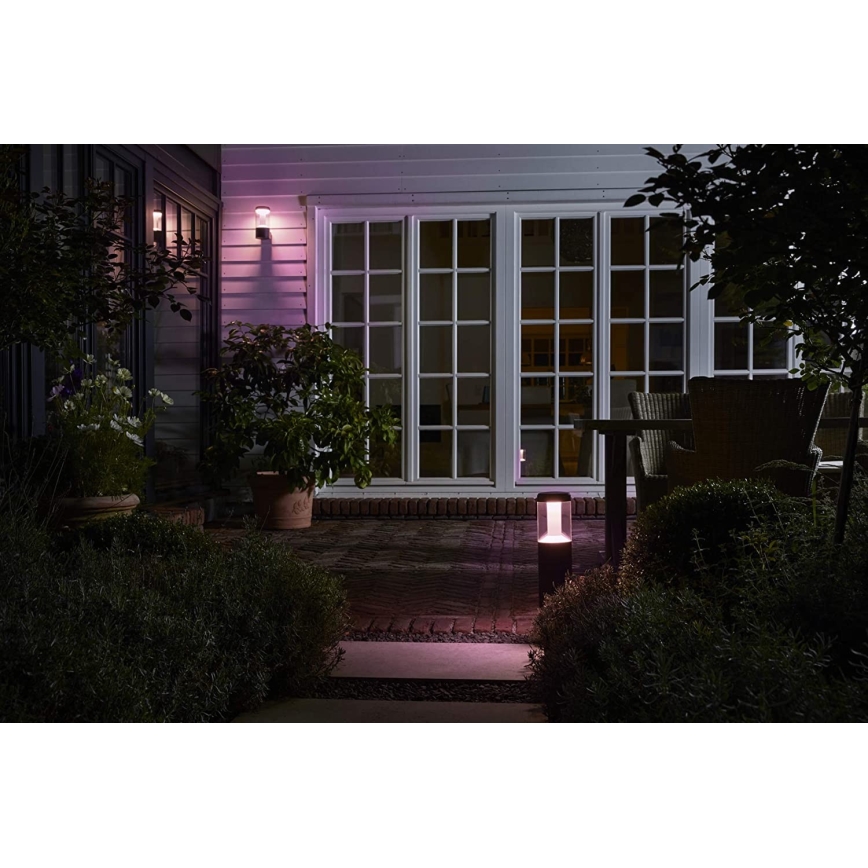 Ledvance - Lámpara de exterior LED RGBW Regulable SMART + LED MODERNO/12W/230V IP44 BT