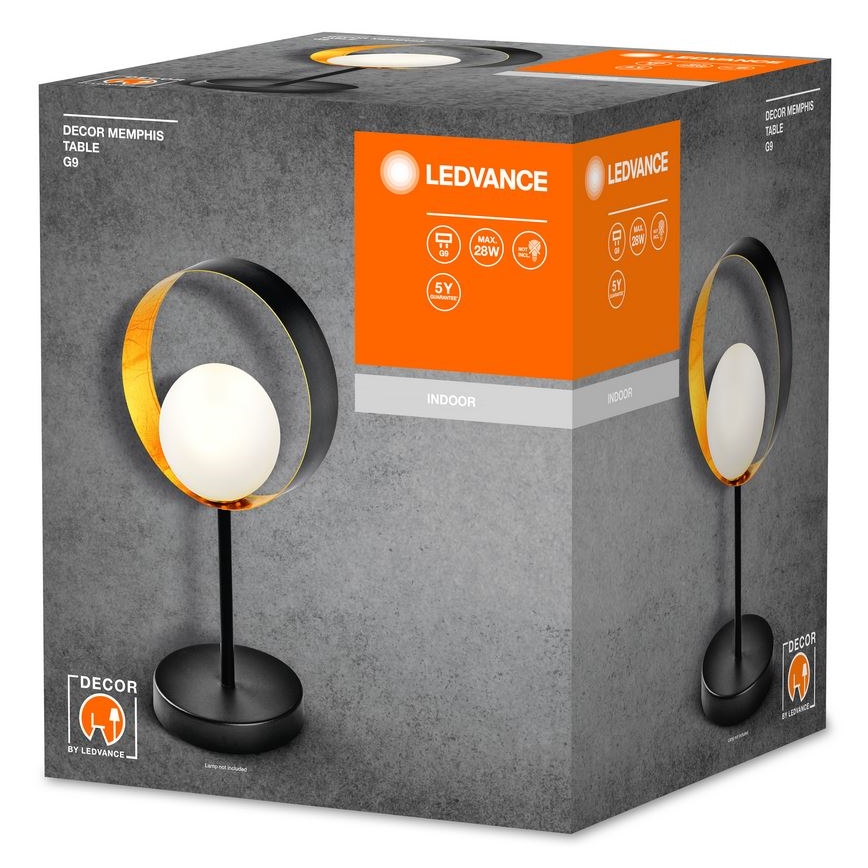 Ledvance - Lámpara de mesa DECOR MEMPHIS 1xG9/28W/230V