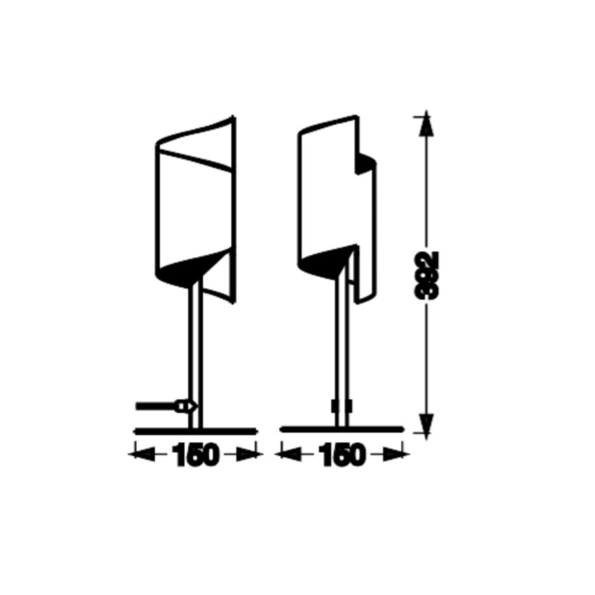 Ledvance - Lámpara de mesa LED regulable SMART+ DECOR TWIST LED/12W/230V 3000-6500K Wi-Fi blanco