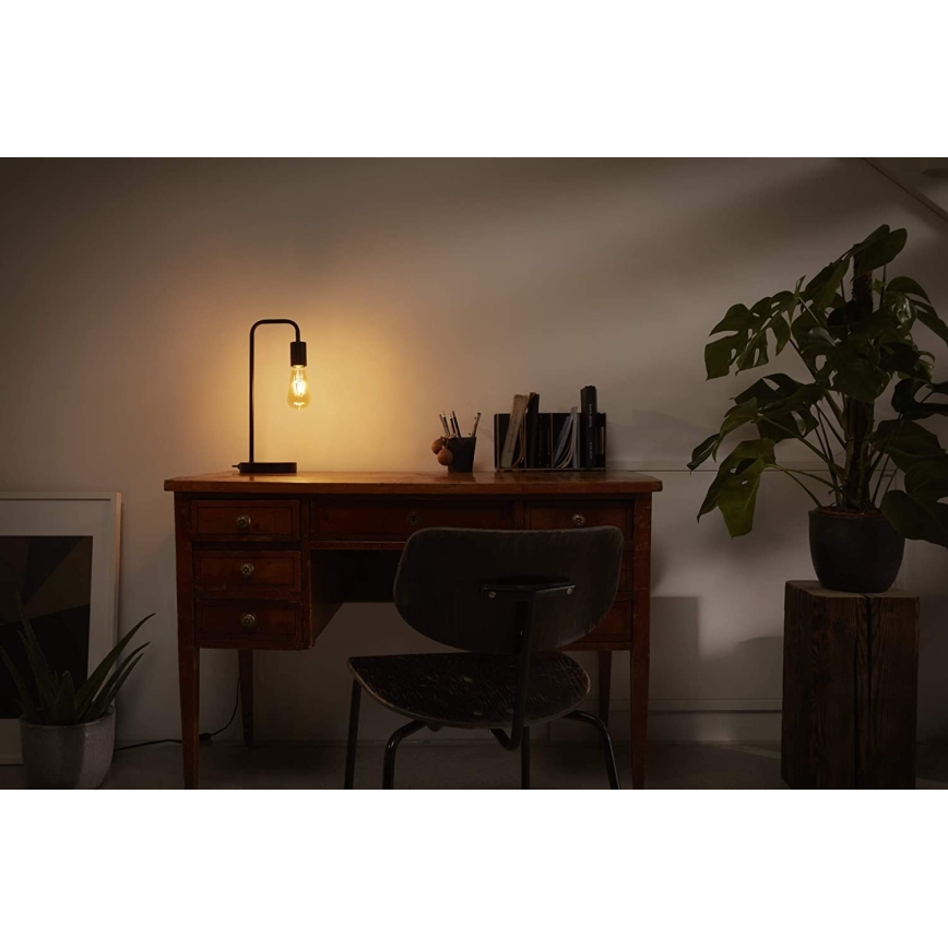 Ledvance - Lámpara de mesa PIPE 1xE27/40W/230V