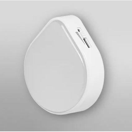 Ledvance - Lámpara de orientación LED regulable para enchufe LUNETTA LED/0,5W/230V