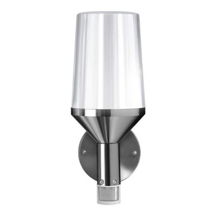 Ledvance - Lámpara de pared exterior con sensor CALICE 1xE27/60W/230V IP44
