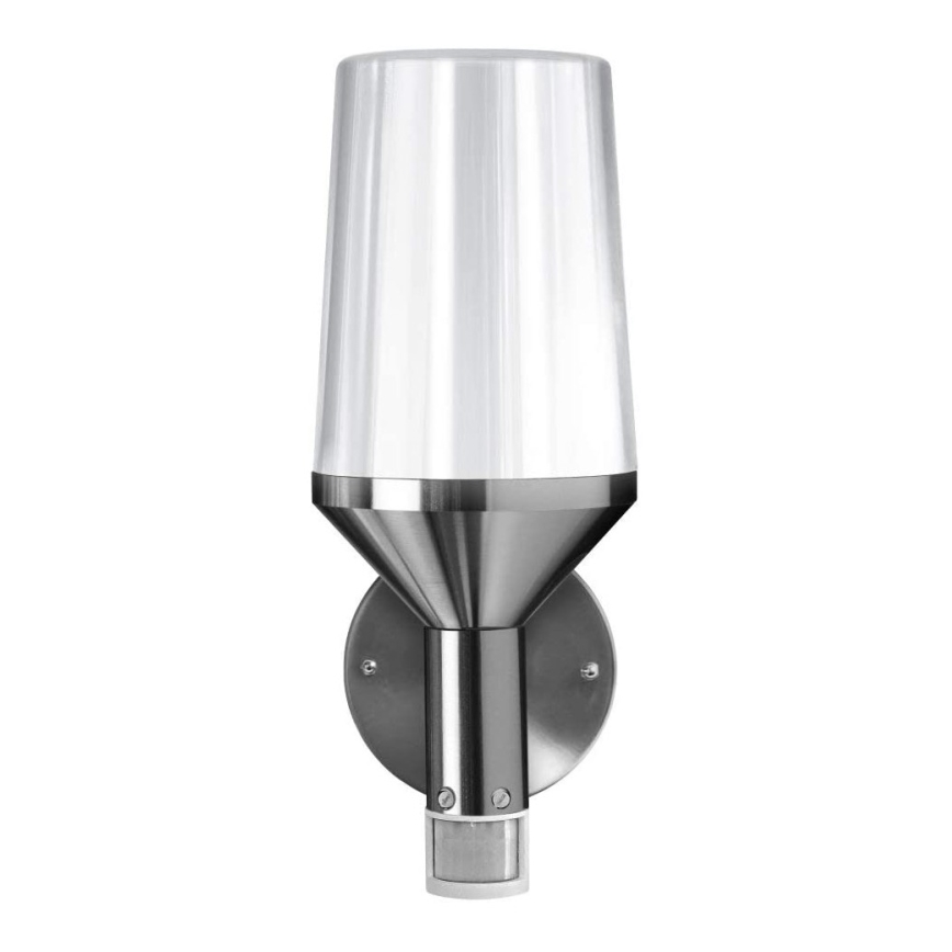 Ledvance - Lámpara de pared exterior con sensor CALICE 1xE27/60W/230V IP44