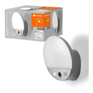 Ledvance - Lámpara de pared LED exterior con sensor y cámara SMART+ LED/15W/230V Wi-Fi IP44