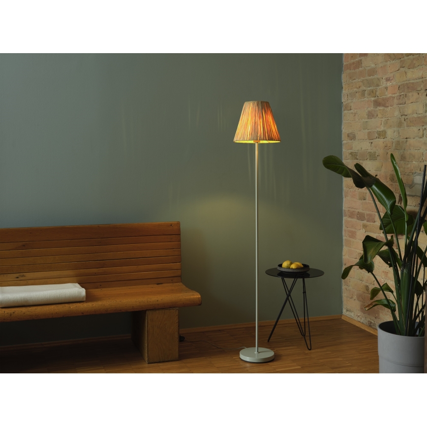 Ledvance - Lámpara de pie DECOR RAFFIA 1xE27/15W/230V rafia