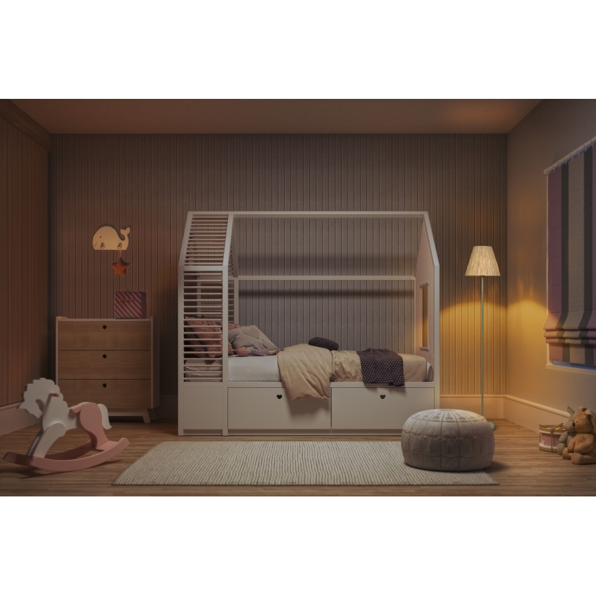Ledvance - Lámpara de pie DECOR RAFFIA 1xE27/15W/230V rafia