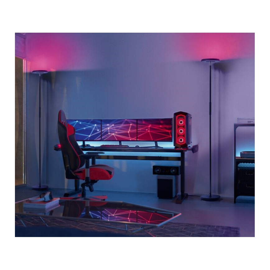 Ledvance - Lámpara de pie LED RGBW regulable SMART+ FLOOR LED/24W/230V 2700-5000K Wi-Fi