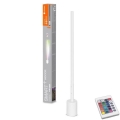 Ledvance - Lámpara de pie LED RGBW regulable SMART+ FLOOR LED/8W/230V 2700-6500 Wi-Fi blanco + mando a distancia
