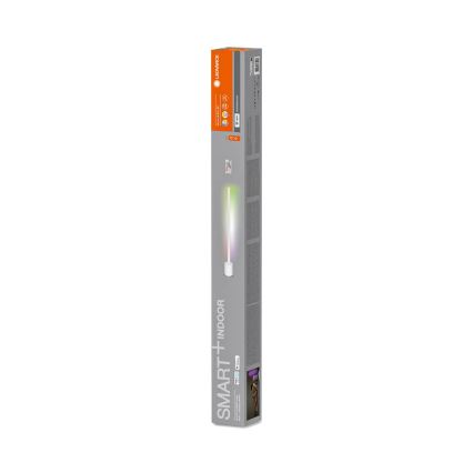 Ledvance - Lámpara de pie LED RGBW regulable SMART+ FLOOR LED/8W/230V 2700-6500 Wi-Fi blanco + mando a distancia