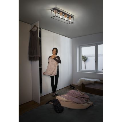 Ledvance - Lámpara de techo DECOR 4xE27/15W/230V