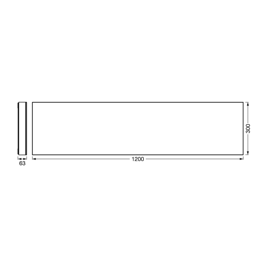 Ledvance - Lámpara de techo LED regulable SMART+ FRAMELESS LED/38W/230V 3000-6500K Wi-Fi