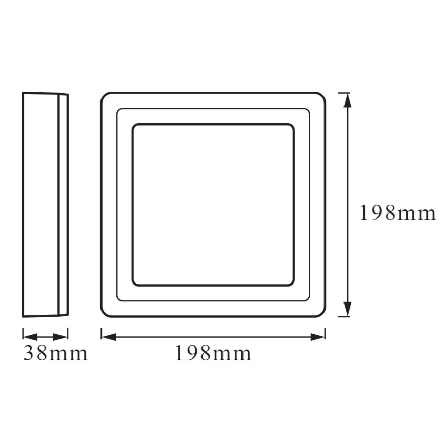 Ledvance - Lámpara de techo LED RGB regulable LED/19W/230V + mando a distancia
