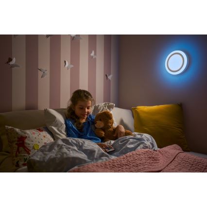 Ledvance - Lámpara de techo LED RGB regulable LED/19W/230V + mando a distancia