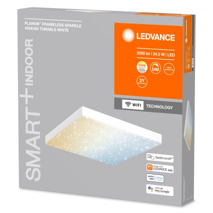 Ledvance - Lámpara de techo regulable SMART+ FRAMELESS LED/24,5W/230V 3000-6500K Wi-Fi