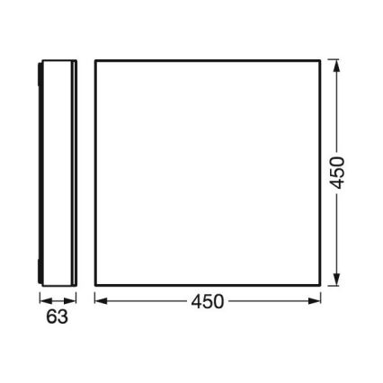 Ledvance - Lámpara de techo regulable SMART+ FRAMELESS LED/24,5W/230V 3000-6500K Wi-Fi