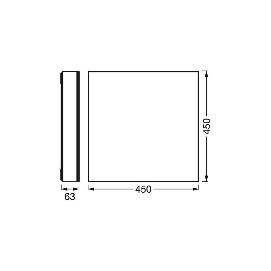 Ledvance - Lámpara de techo regulable SMART+ FRAMELESS LED/24,5W/230V 3000-6500K Wi-Fi