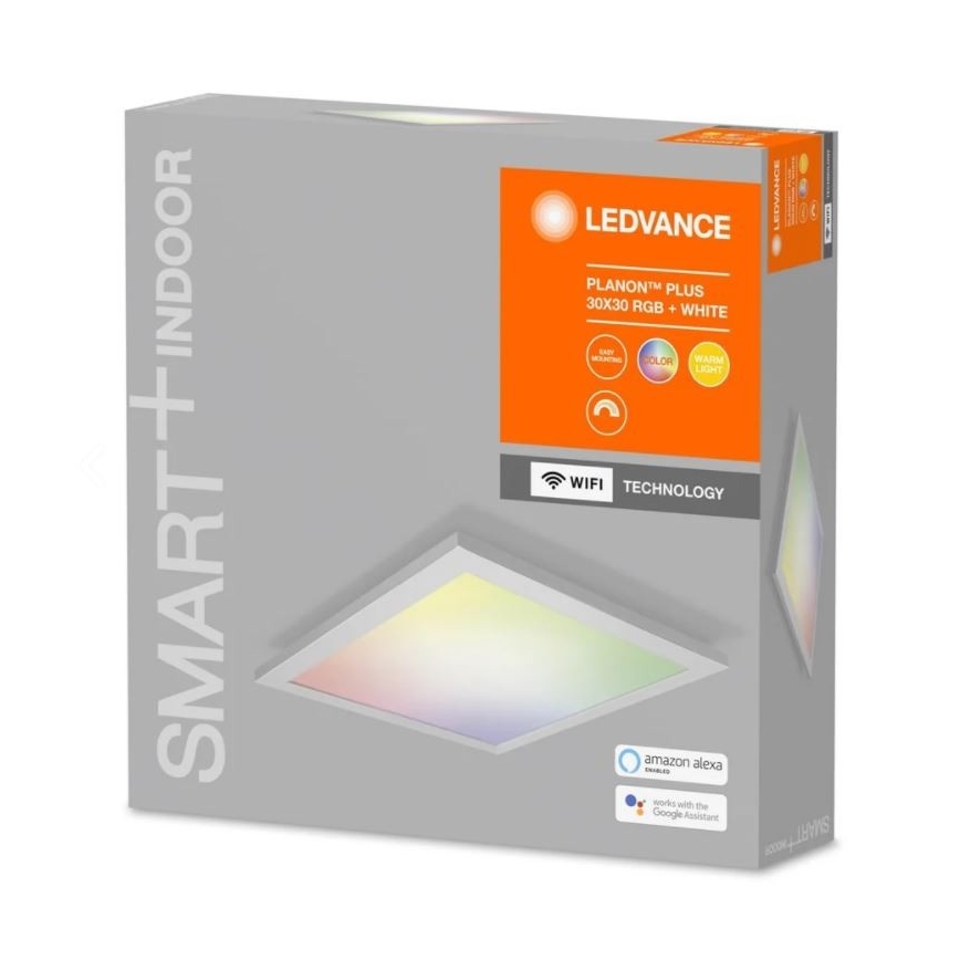 Ledvance - Lámpara de techo regulable LED RGBW SMART+ PLANON PLUS LED/20W/230V Wi-Fi