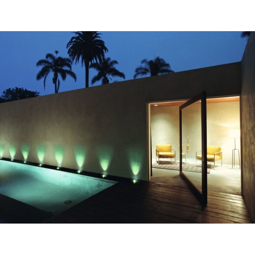 Ledvance - Lámpara decorativa exterior LED DOT 9xLED/0,7W/230V IP66