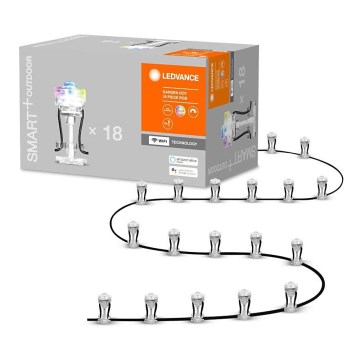 Ledvance - Lámpara decorativa exterior LED RGB SMART+ DOT 18xLED/4W/230V IP65 Wi-Fi