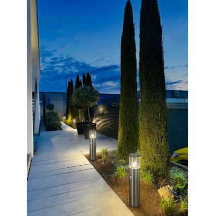 Ledvance - Lámpara exterior con sensor EBRO 1xE27/20W/230V IP44