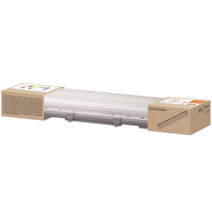 Ledvance - Lámpara fluorescente LED de alta resistencia DAMP T8 2xG13/7W/230V IP65