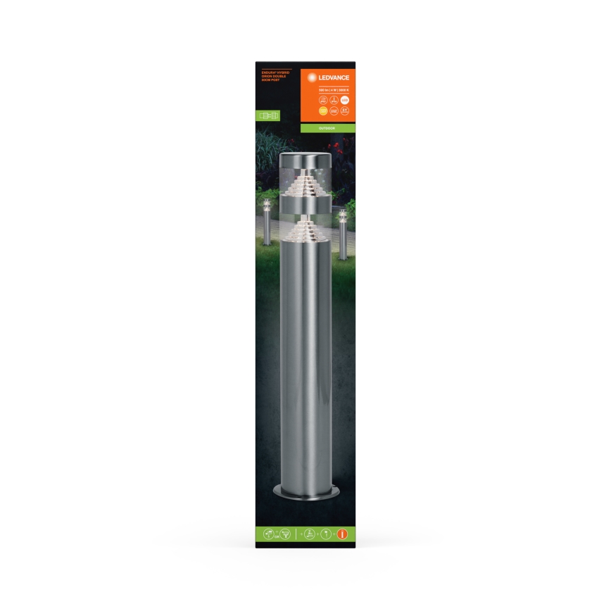Ledvance - Lámpara LED de exterior ENDURA HYBRID ORION DOUBLE LED/4W/12V IP44
