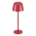 Ledvance - Lámpara LED de exterior recargable y regulable TABLE LED/2,5W/5V IP54 rojo
