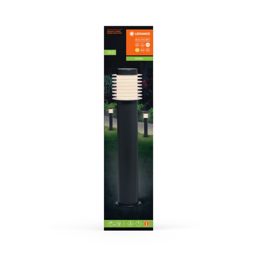 Ledvance - Lámpara LED de exterior ENDURA HYBRID RONDO LED/4W/12V IP44