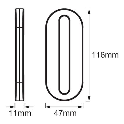 Ledvance - Lámpara LED de orientación con sensor MOBILE LED/0,5W/3,7V 330 mAh CRI 90